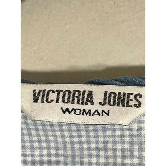 Retro Patchwork Floral Vest Blue 20W Boho Western Classic Chic Hippie Indie Folk - Picture 2 of 12